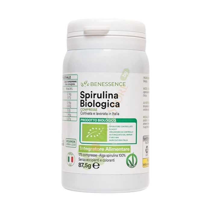 СПИРУЛИНА БИО таблетки 175 броя / BENESSENCE ORGANIC SPIRULINA