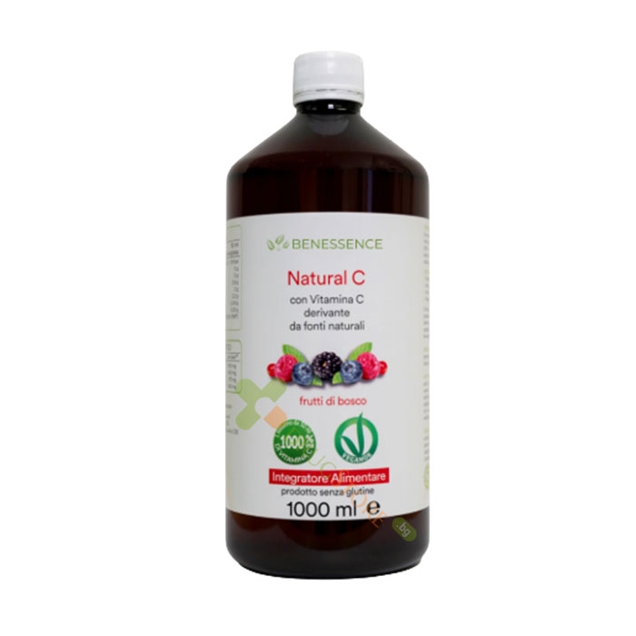 ВИТАМИН C (НАТУРАЛЕН, ОТ АЦЕРОЛА И ШИПКА) СОК 1 литър / BENESSENCE VITAMIN C (NATURAL, OF ACEROLA AND ROSA CANINA) JUICE