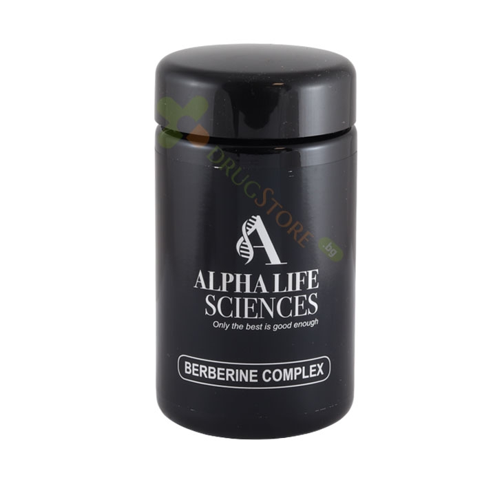 БЕРБЕРИН КОМПЛЕКС капсули 60 броя / ALPHA LIFE SCIENCES BERBERINE COMPLEX