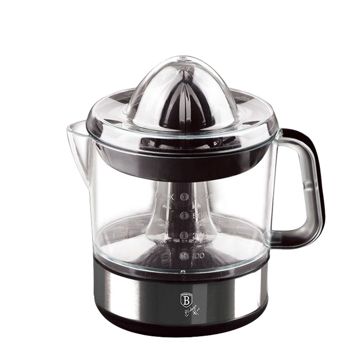 ЦИТРУС ПРЕСА BERLINGER HAUS - ЧЕРНО/СРЕБРИСТО BH9384 / TELESTAR BERLINGERHAUS BLACK SILVER CITRUS JUICER BH9384