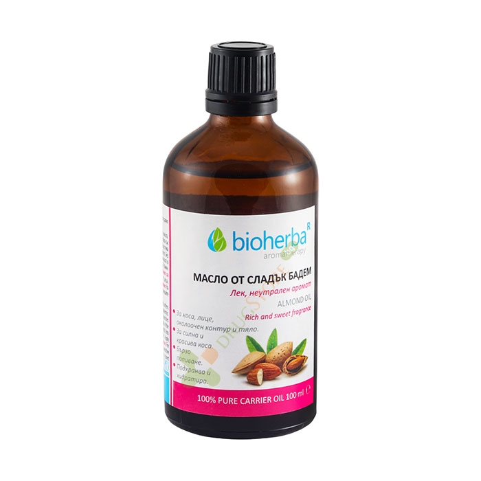 БИОХЕРБА МАСЛО ОТ СЛАДЪК БАДЕМ 100 мл / BIOHERBA SWEET ALMOND OIL
