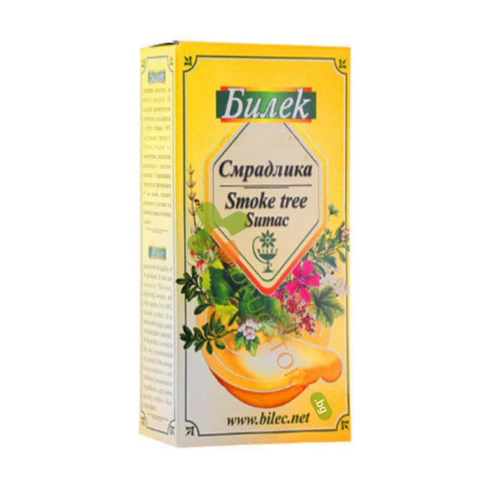 СМРАДЛИКА ЛИСТА 50 г / BILEC HERBS &amp; HERBAL SMOKE TREE LEAVES
