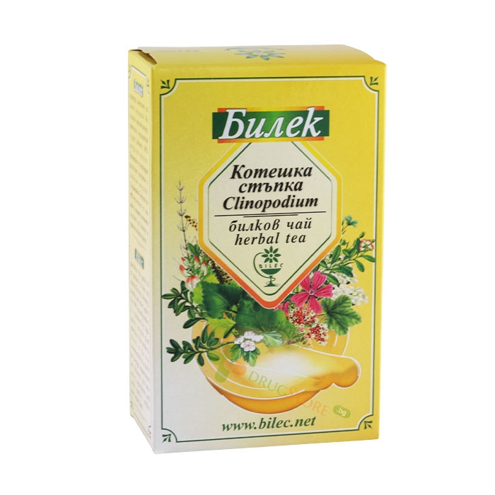 КОТЕШКА СТЪПКА ЛИСТ 50 г / BILEC HERBS &amp; HERBALCLINOPODIUM HERBAL TEA