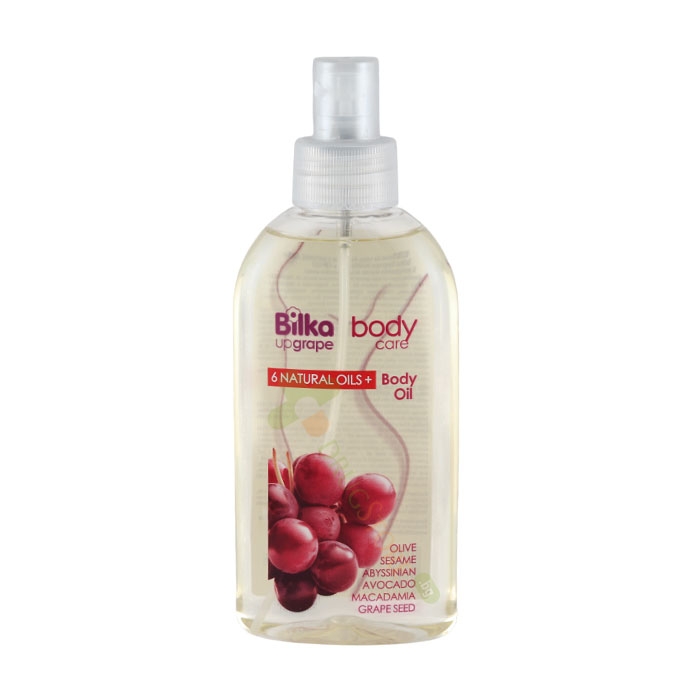 БИЛКА ЪПГРЕЙП АНТИ - ЕЙДЖ ОЛИО ЗА ТЯЛО С 6 НАТУРАЛНИ МАСЛА 200 мл / BILKA UPGRAPE BODY OIL 6 NATURAL OILS