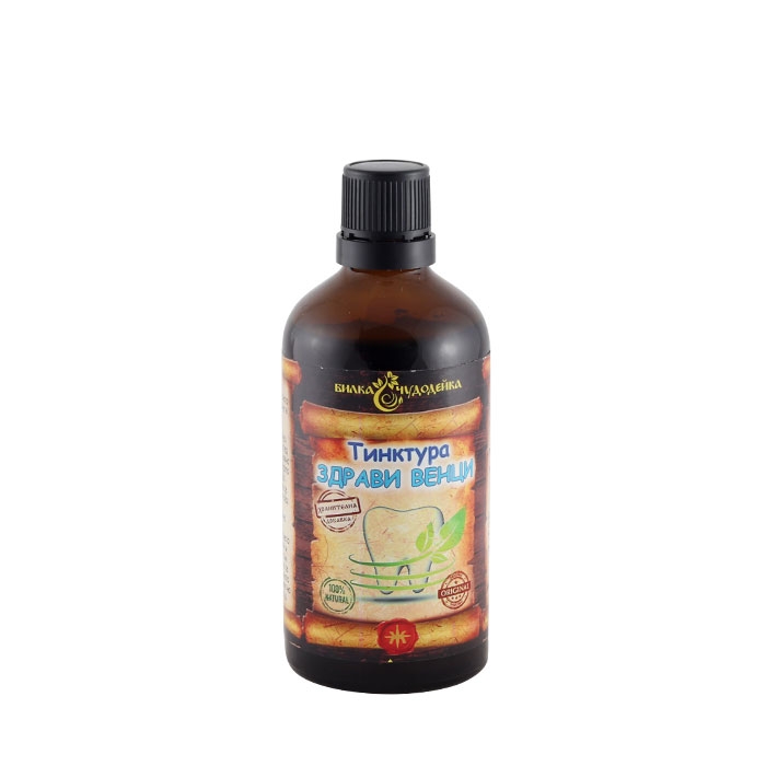 БИЛКА ЧУДОДЕЙКА ТИНКТУРА ЗДРАВИ ВЕНЦИ 100 мл / BILKA CHUDODEYKA TINCTURE HEALTH WREATHS