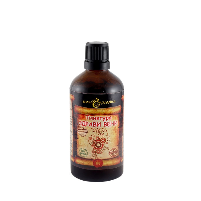 БИЛКА ЧУДОДЕЙКА ЗДРАВИ ВЕНИ тинктура 100 мл / BILKA CHUDODEIKA TINCTURE HEALTHY VEINS