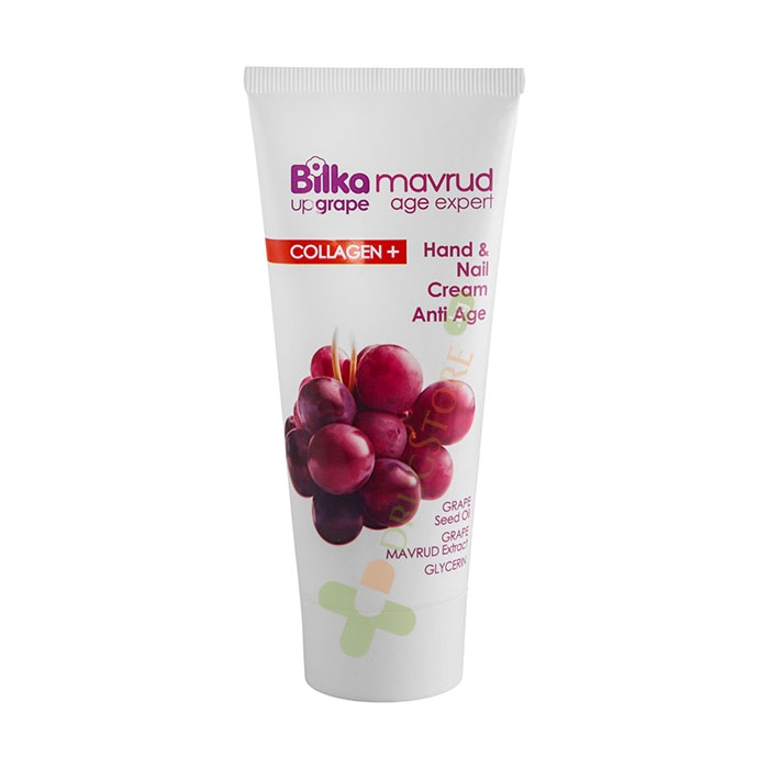 БИЛКА МАВРУД ЕЙДЖ ЕКСПЕРТ КОЛАГЕН+ КРЕМ ЗА РЪЦЕ И НОКТИ 100 мл / BILKA MAVRUD AGE EXPERT COLLAGEN+ HAND AND NAIL CREAM