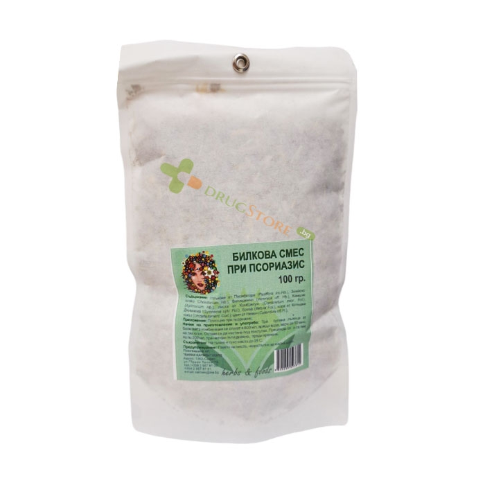 БИЛКОВА СМЕС ПРИ ПСОРИАЗИС 100 г / BILKI CARMEN HERBAL MIXTURE PSORIASIS