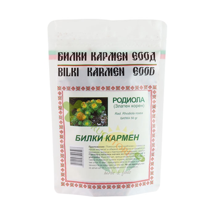 ЗЛАТЕН КОРЕН БИЛКА 50 г / BILKI CARMEN RHODIOLA ROSEA HERB