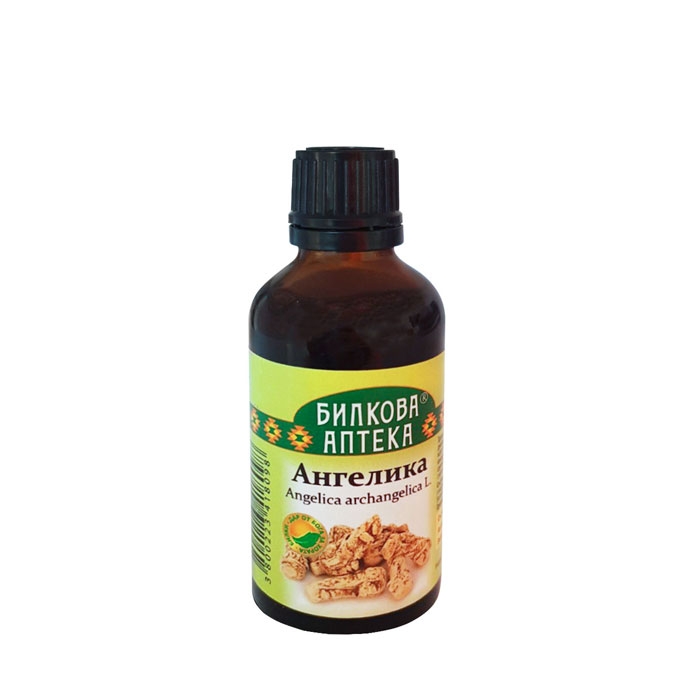 БИЛКОВА АПТЕКА ТИНКТУРА АНГЕЛИКА + ВИТАМИН B6 50 мл / BILKOVA APTEKA ANGELICA + VITAMIN B6 TINCTURE