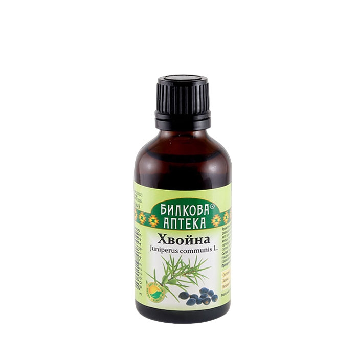 БИЛКОВА АПТЕКА ТИНКТУРА ХВОЙНА + ВИТАМИН B12 50 мл / BILKOVA APTEKA JUNIPER + VITAMIN B12 TINCTURE