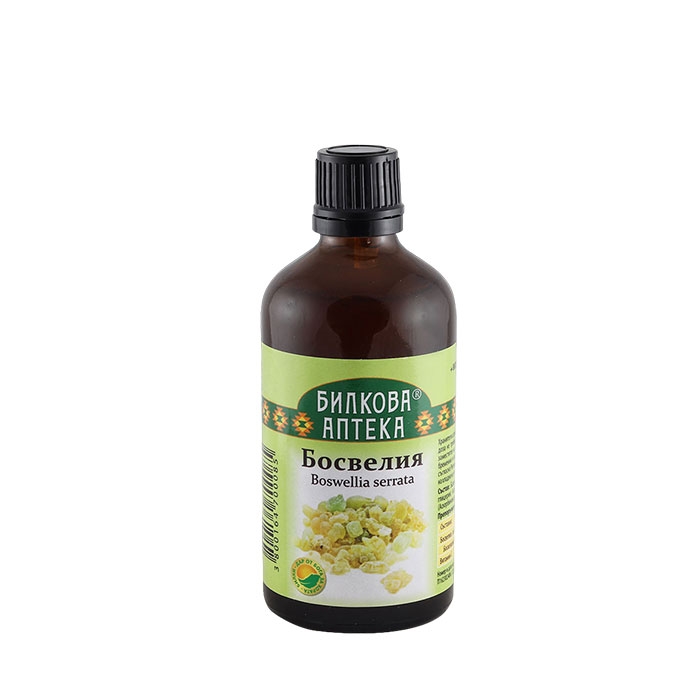 БИЛКОВА АПТЕКА ТИНКТУРА БОСВЕЛИЯ + ВИТАМИН C 100 мл / BILKOVA APTEKA BOSWELLIA SERRATA + VITAMIN C TINCTURE