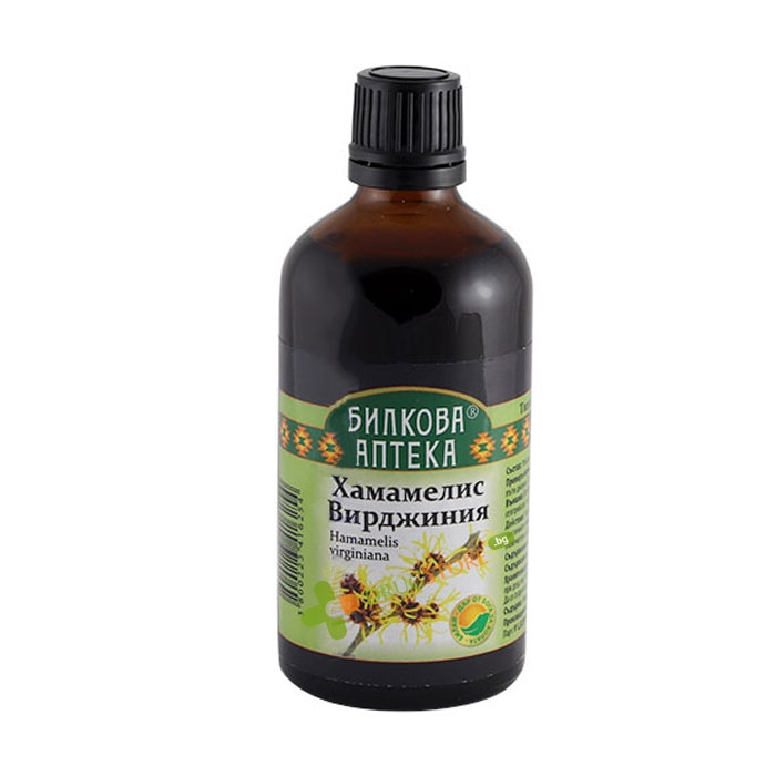 БИЛКОВА АПТЕКА ТИНКТУРА ХАМАМЕЛИС ВИРДЖИНИЯ 100 мл / BILKOVA APTEKA HAMAMELIS VIRGINIANA TINCTURE