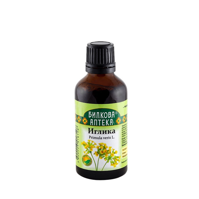 БИЛКОВА АПТЕКА ТИНКТУРА ИГЛИКА + РИБОФЛАВИН 50 мл / BILKOVA APTEKA PRIMULA VERIS + RIBOFLAVIN TINCTURE