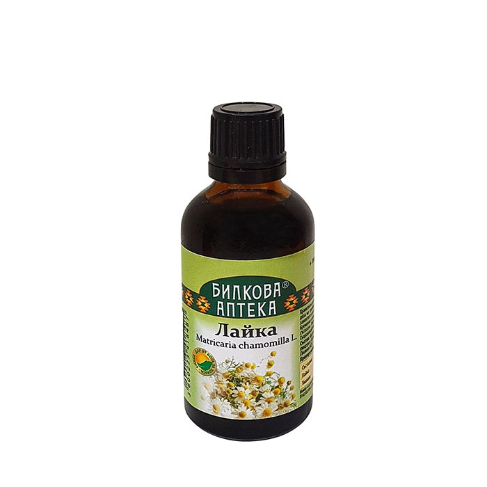 БИЛКОВА АПТЕКА ТИНКТУРА ЛАЙКА + ТИАМИН 50 мл / BILKOVA APTEKA CHAMOMILLA + THIAMINE TINCTURE