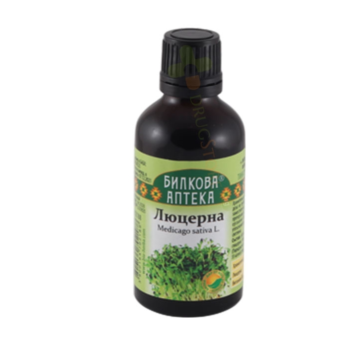 БИЛКОВА АПТЕКА ТИНКТУРА ЛЮЦЕРНА + ВИТАМИН B6 50 мл / BILKOVA APTEKA ALFALFA + VITAMIN B6 TINCTURE