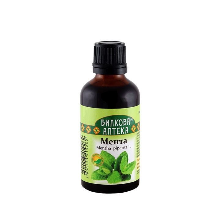БИЛКОВА АПТЕКА ТИНКТУРА МЕНТА + ВИТАМИН B12 50 мл / BILKOVA APTEKA MENTHA PIPERITA + VITAMIN B12 TINCTURE
