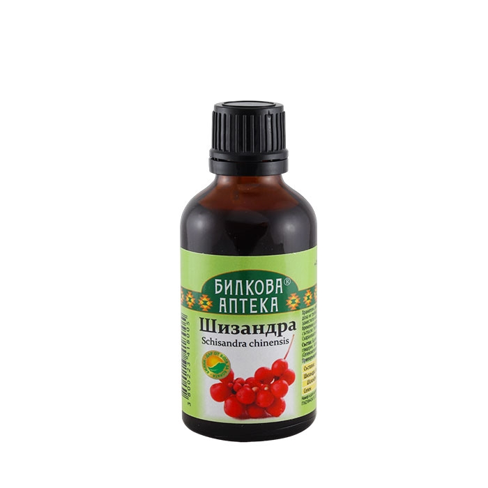 БИЛКОВА АПТЕКА ТИНКТУРА ШИЗАНДРА + СЕЛЕН 50 мл / BILKOVA APTEKA SCHISANDRA CHINENSIS + SELENIUM TINCTURE