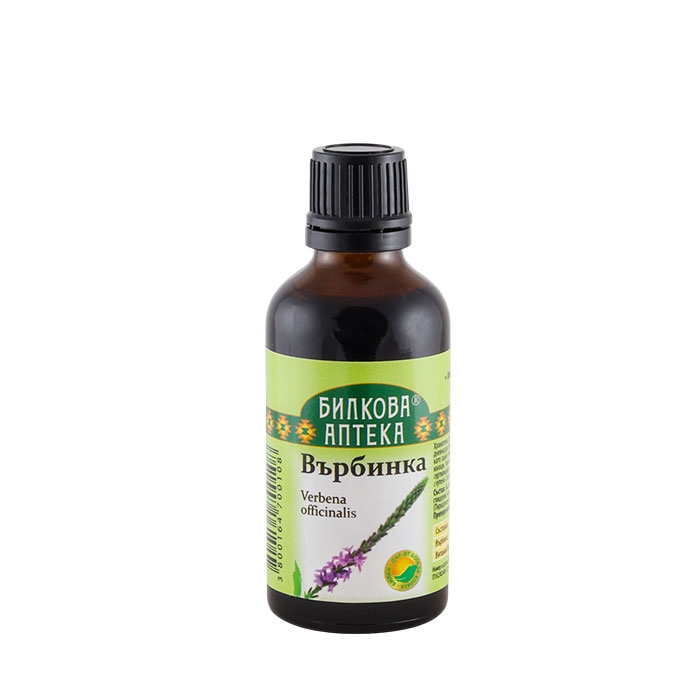 БИЛКОВА АПТЕКА ТИНКТУРА ВЪРБИНКА + ВИТАМИН B6 50 мл / BILKOVA APTEKA VERBENA OFFICINALIS + VITAMIN B6 TINCTURE