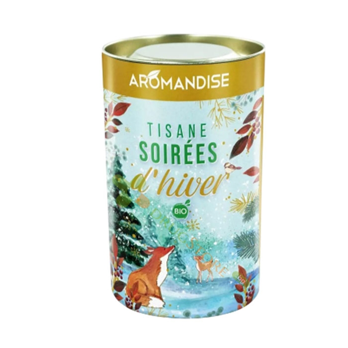 БИЛКОВА СМЕС ЗА ЧАЙ ЗИМНИ ВЕЧЕРИ 100 г / AROMANDISE HERBAL MIXTURE WINTER NIGHTS