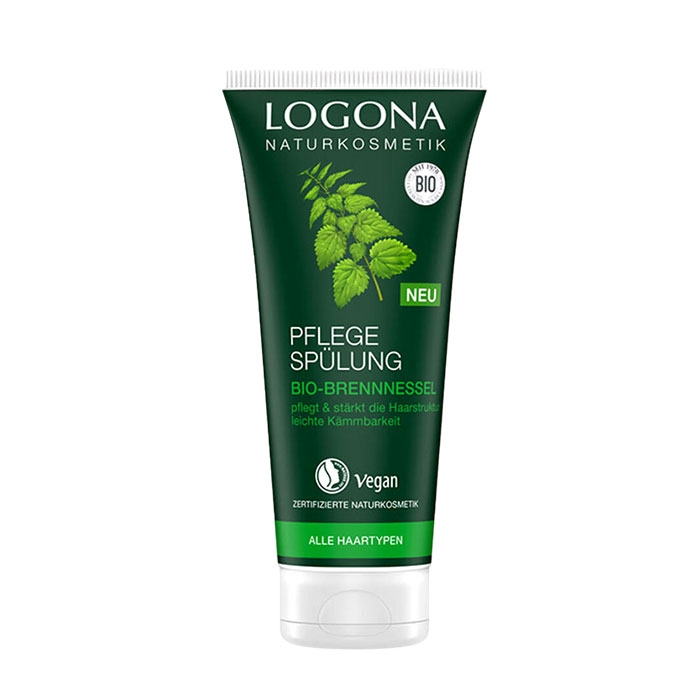 БИО БАЛСАМ ЗА КОСА ЗА ЕЖЕДНЕВНА УПОТРЕБА С ОРГАНИЧНА КОПРИВА 200 мл / LOGONA BIO DAILY CONDITIONER URTICA