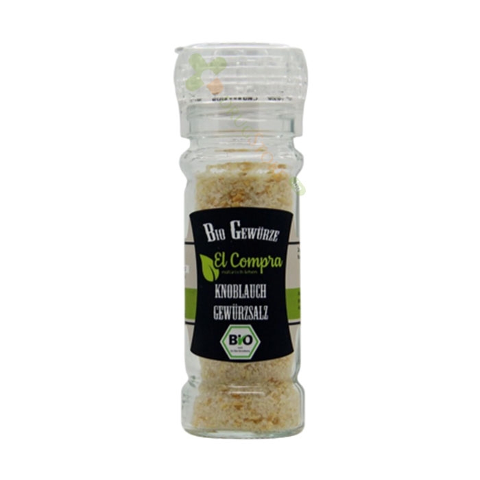 БИО ИНДИЙСКА СОЛ С ЧЕСЪН 65 г / EL COMPRA BIO INDIAN GARLIC SALT