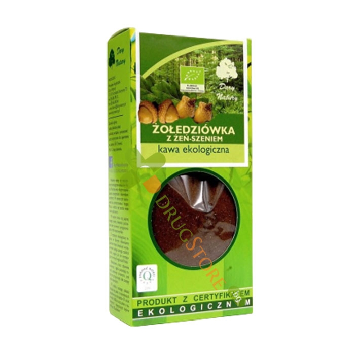 БИО КАФЕ ОТ ЖЪЛЪДИ И ЖЕНШЕН 100 г / DARY NATURY BIO GINSEG COFFEE