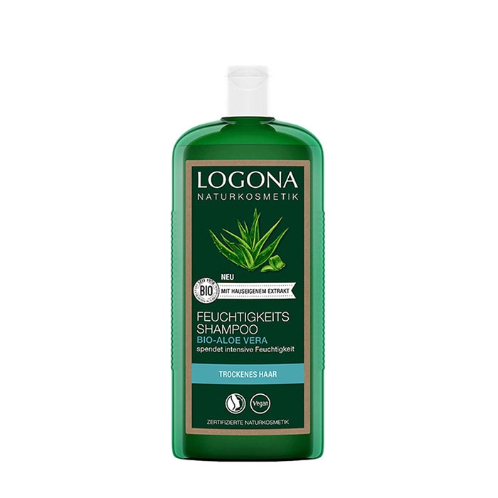 БИО ШАМПОАН ЗА ДЪЛБОКА ХИДРАТАЦИЯ С ОРГАНИЧНО АЛОЕ ВЕРА 250 мл / LOGONA BIO DEEP HYDRATION SHAMPOO WITH ALOE VERA