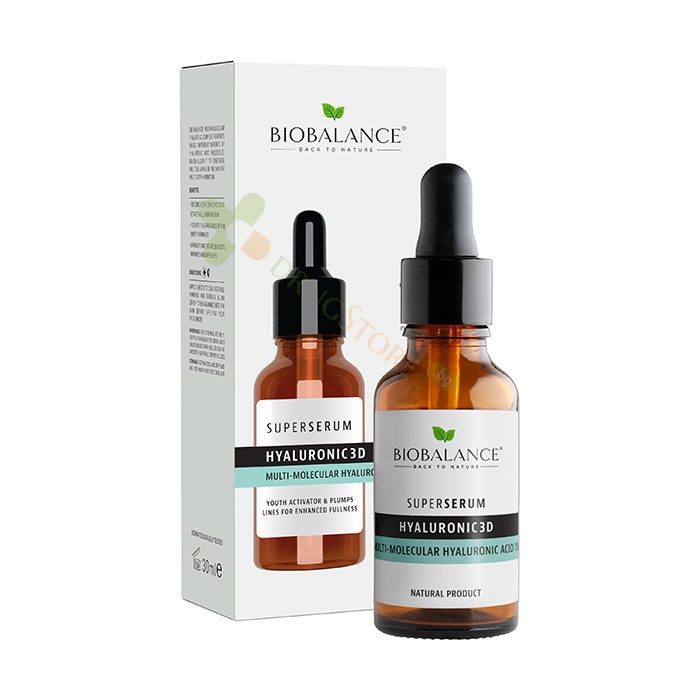 СУПЕР СЕРУМ 3D ХИАЛУРОНОВА КИСЕЛИНА 30 мл / BIOBALANCE HYALURONIC 3D SUPER SERUM
