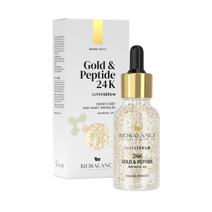 СУПЕР СЕРУМ ЗЛАТО И ПЕПТИДИ 30 мл / BIOBALANCE SUPER SERUM GOLD &amp; PEPTIDE