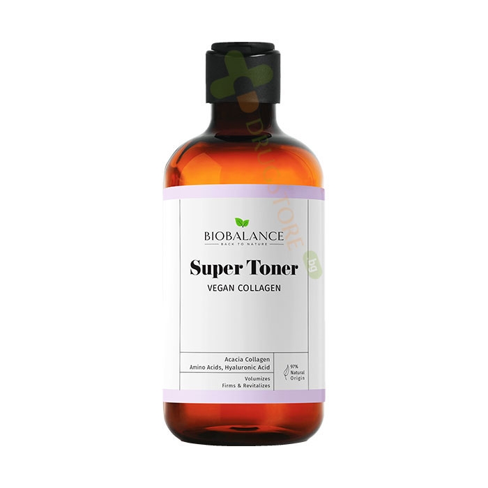 СУПЕР ТОНЕР ВЕГАН КОЛАГЕН 250 мл / BIOBALANCE SUPER TONER VEGAN COLLAGEN