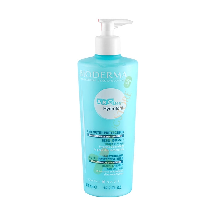 БИОДЕРМА АВС ДЕРМ ХИДРАТИРАЩО ПОДХРАНВАЩО МЛЯКО 500 мл / BIODERMA ABCDERM MOISTURISING MILK