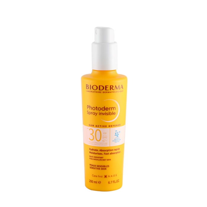 БИОДЕРМА ФОТОДЕРМ СПРЕЙ SPF 30 200 мл / BIODERMA PHOTODERM SUN PROTECT SPRAY SPF 30