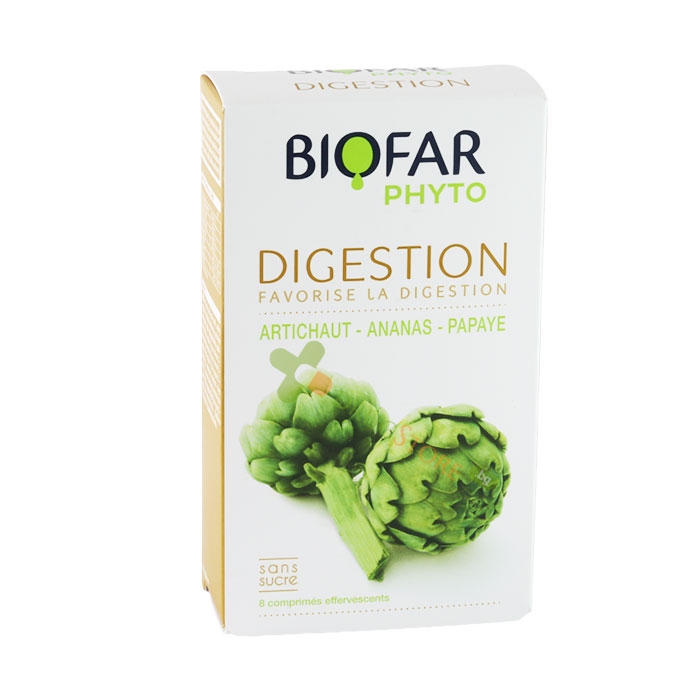 БИОФАР ФИТО ХРАНОСМИЛАНЕ ефервесцентни таблетки 8 броя / BIOFAR PHYTO DIGESTION
