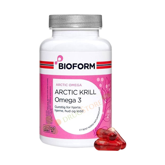 БИОФОРМ АРКТИК КРИЛ ОМЕГА 3 капсули 120 броя / BIOFORM ARCTIC KRILL OMEGA 3