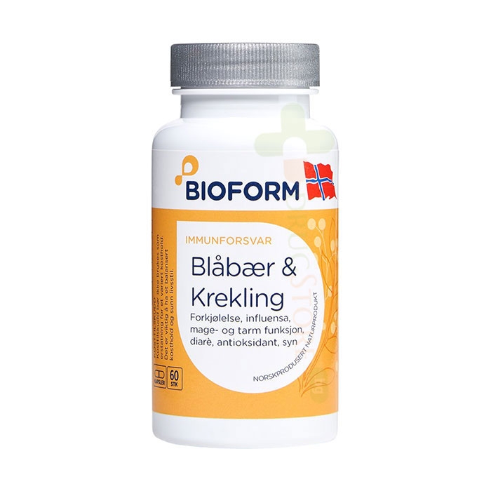БИОФОРМ ЧЕРНА БОРОВИНКА + ЧЕРЕН ЕМПЕТРУМ 60 броя / BIOFORM BLABAER &amp; KREKLING