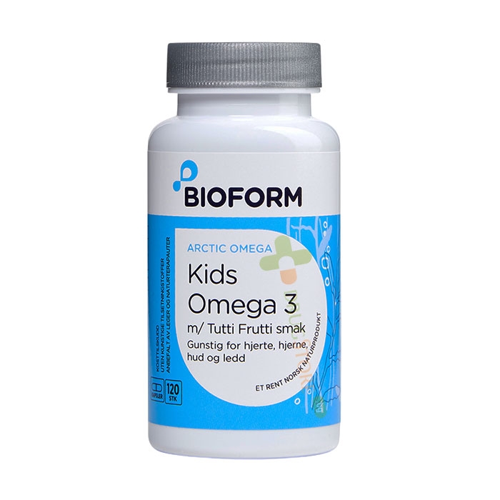 БИОФОРМ КИДС ОМЕГА 3 капсули 60 броя / BIOFORM KIDS OMEGA 3