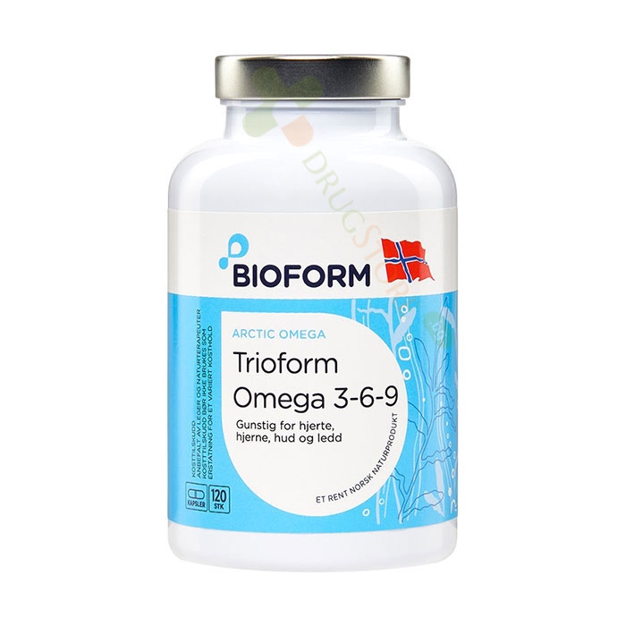 БИОФОРМ ОМЕГА 3-6-9 капсули 120 броя / BIOFORM TRIOFORM OMEGA 3-6-9