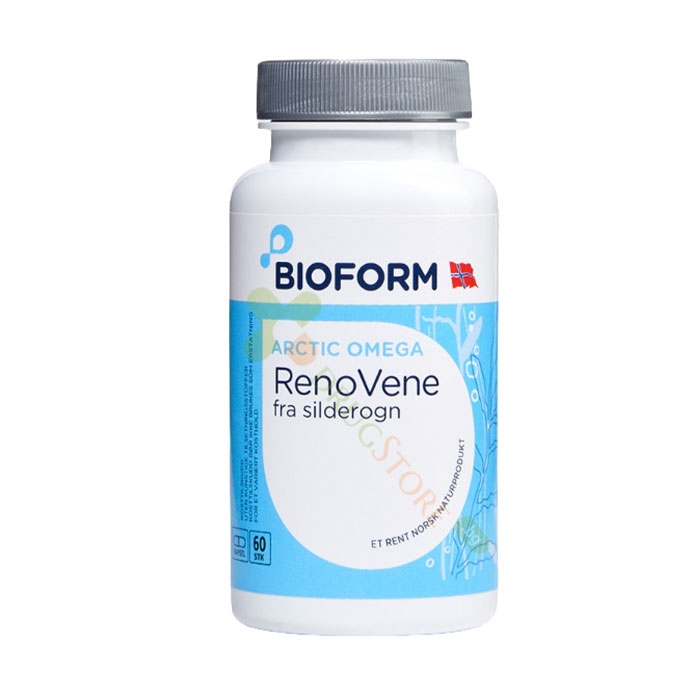 БИОФОРМ РЕНОВЕН ФОРМУЛА ЗА ХОЛЕСТЕРОЛ И СЪРЦЕ капсули 60 броя / BIOFORM RENOVENE capsules