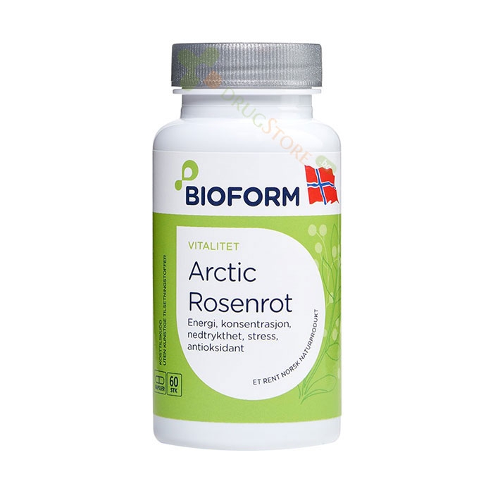 БИОФОРМ ЗЛАТЕН КОРЕН капсули 500 мг 60 броя / BIOFORM ARCTIC ROSENROT
