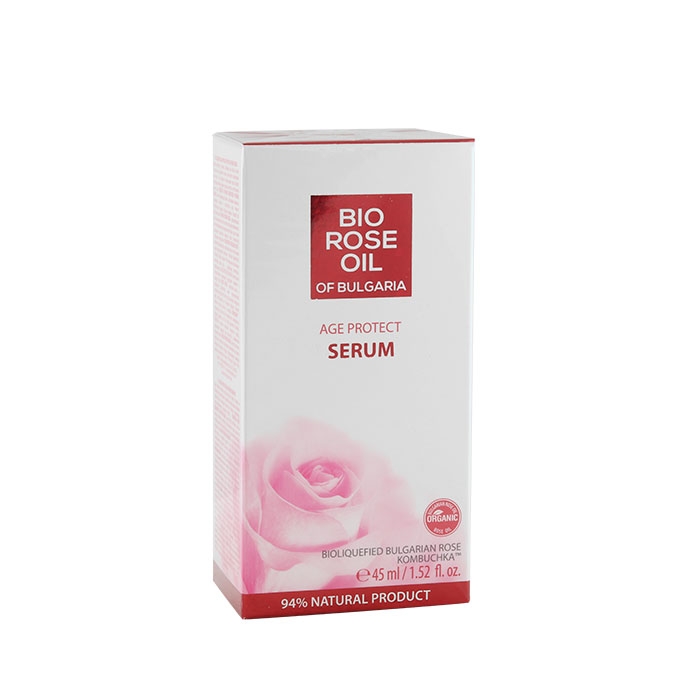 БИОФРЕШ BIO ROSE OIL OF BULGARIA ЗАЩИТЕН СЕРУМ ПРОТИВ СТАРЕЕНЕ 45 мл / BIOFRESH BIO ROSE OIL OF BULGARIA AGE PROTECT SERUM