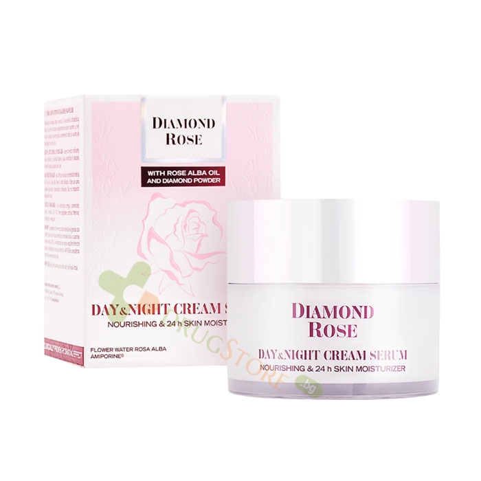 БИОФРЕШ DIAMOND ROSE ПОДХРАНВАЩ КРЕМ - СЕРУМ ДЕН И НОЩ ЗА СУХА КОЖА 50 мл / BIOFRESH DIAMOND ROSE DAY AND NIGHT CREAM SERUM