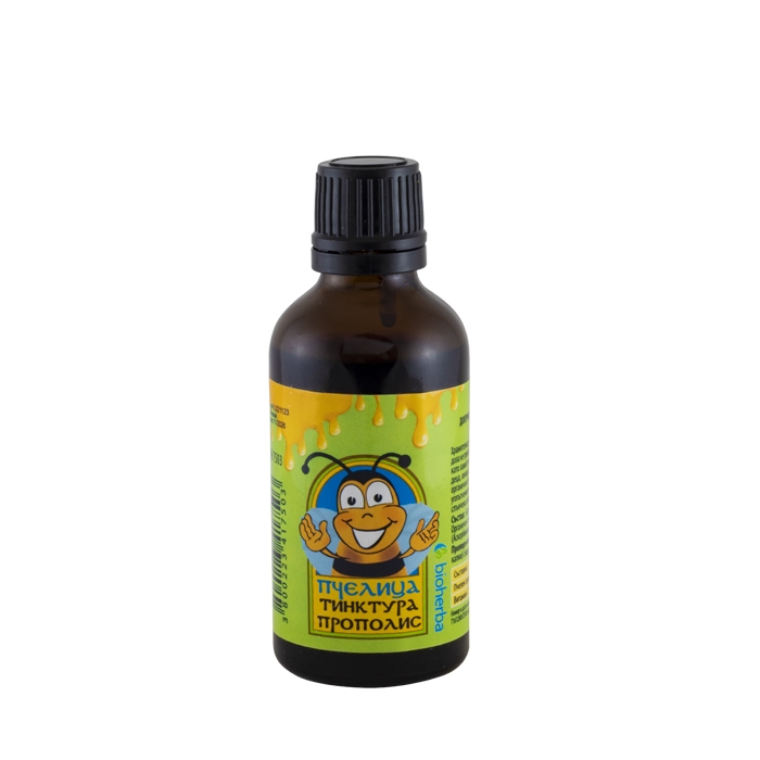 БИОХЕРБА ПЧЕЛИЦА ТИНКТУРА ПРОПОЛИС + ВИТАМИН C 30 мл / BIOHERBA PCHELITSA PROPOLIS TINCTURE + VITAMIN C