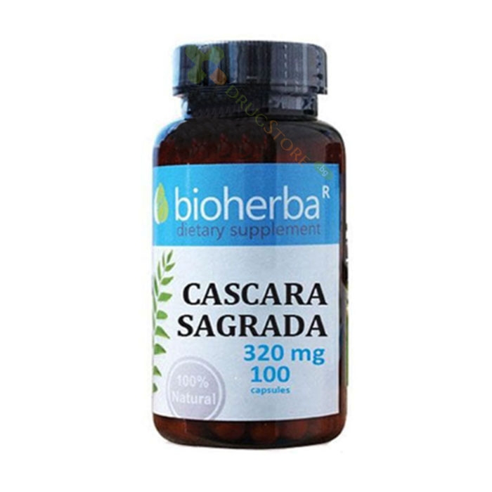 БИОХЕРБА ЗЪРНАСТЕЦ (КАСКАРА САГРАДА) капсули 100 броя / BIOHERBA CASCARA SAGRADA