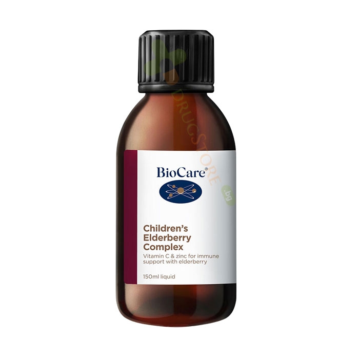 БИОКЕЪР ДЕТСКИ КОМПЛЕКС БЪЗ 150 мл / BIOCARE CHILDREN&#039;S ELDERBERRY COMPLEX