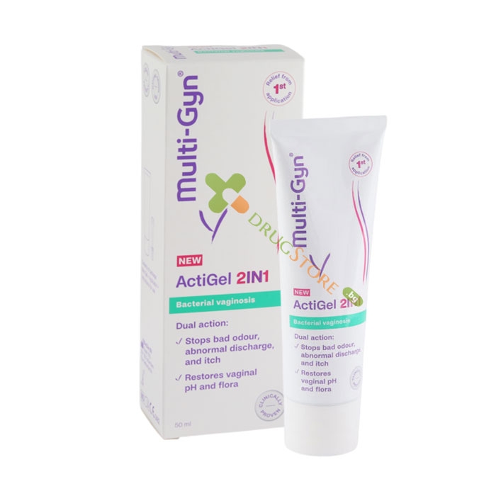 БИОКЛИН МУЛТИ ГИН БИОАКТИВЕН ГЕЛ 2 В 1 50 мл / BIOCLIN MULTI-GYN ACTIGEL 2 IN 1
