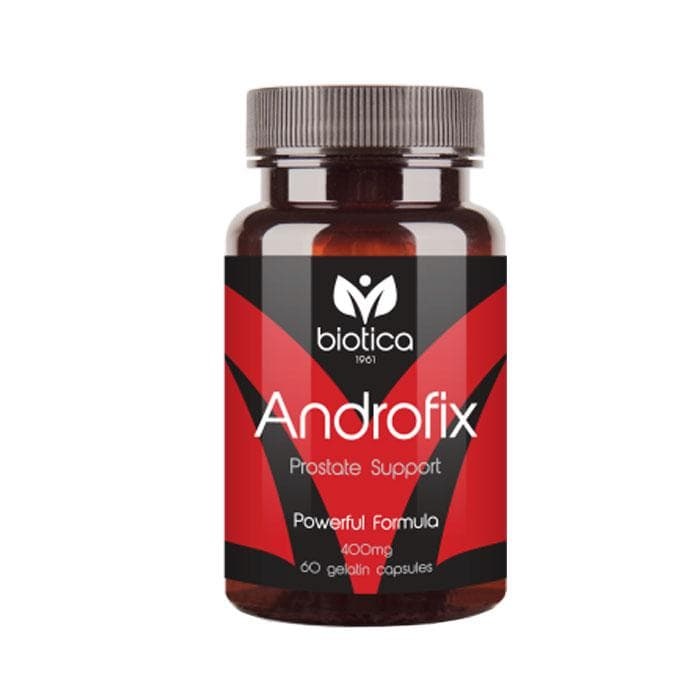 АНДРОФИКС капсули 400 мг 60 броя / BIOTICA ANDROFIX PROSTATE SUPPORT