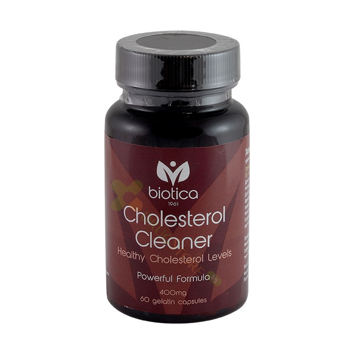 ХОЛЕСТЕРОЛ КЛИЙНЪР капсули 60 броя / BIOTICA CHOLESTEROL CLEANER