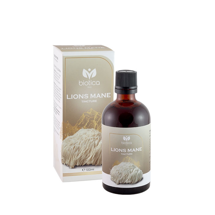 ХЕРИЦИУМ / ЛЪВСКА ГРИВА тинктура 100 мл / BIOTICA LIONS MANE