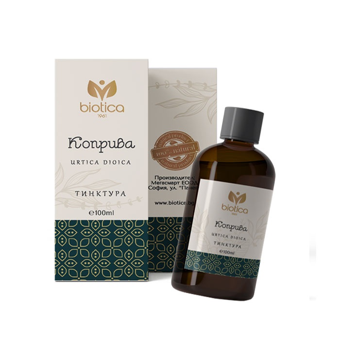 КОПРИВА тинктура 100 мл / BIOTICA URTICA DIOICA TINCTURE